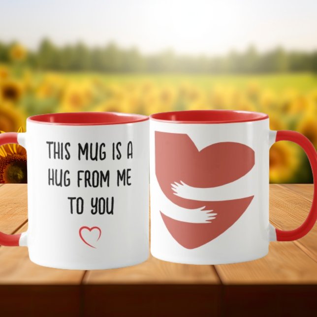Taza Abrazo de mí a ti cerámica Mug (Subido por el creador)