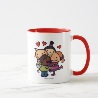 Taza Abrazo del grupo de Leslie Patricelli con los