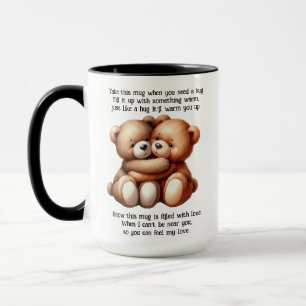 Taza Abrazo en los teddies