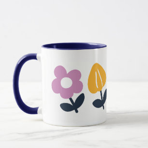 Taza Abrazos de abril y nariz húmeda - Parte floral