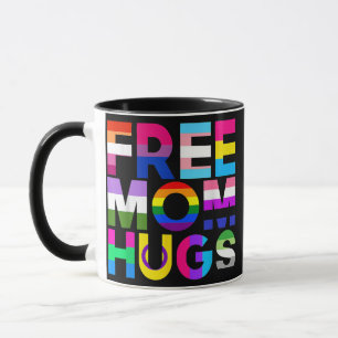 Taza Abrazos de mamá gratis Arcoíris Mes del Orgullo LG