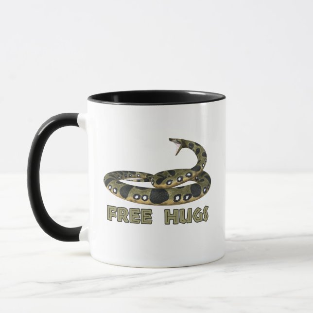 Taza Abrazos libres de Boa Constrictor (Izquierda)