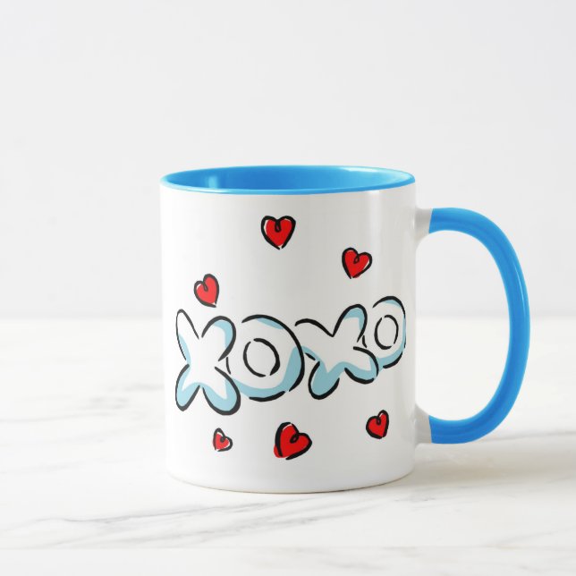 Taza Abrazos y besos 1 (Derecha)