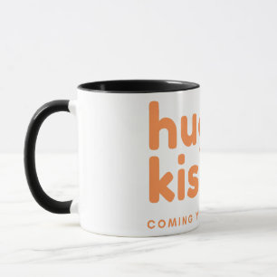 Taza abrazos y besos vienen en tu camino