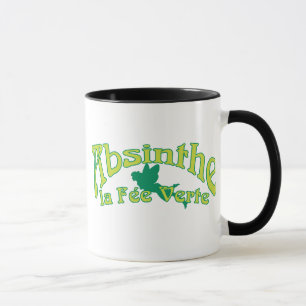 Taza Absinthe Text La Fee Verte