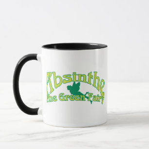 Taza Absinthe Text the Green Fairy