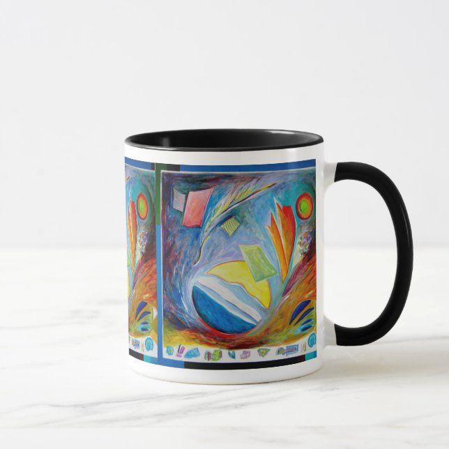 Taza Abstracción de la ventaja de Forcefull (Derecha)