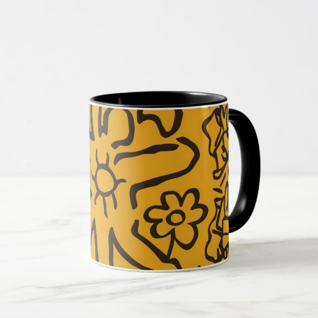 Taza abstract coffee mug (Anverso derecho)