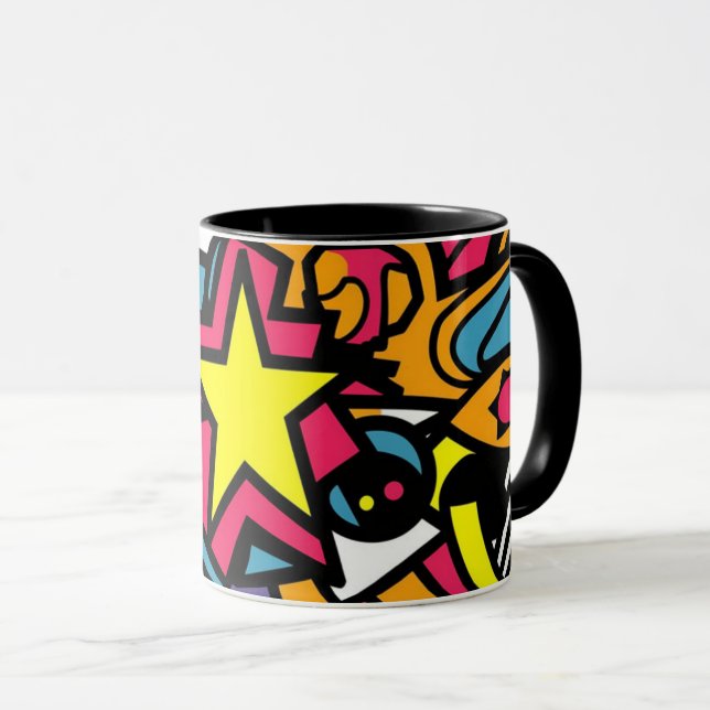 Taza abstract coffee mug (Anverso derecho)