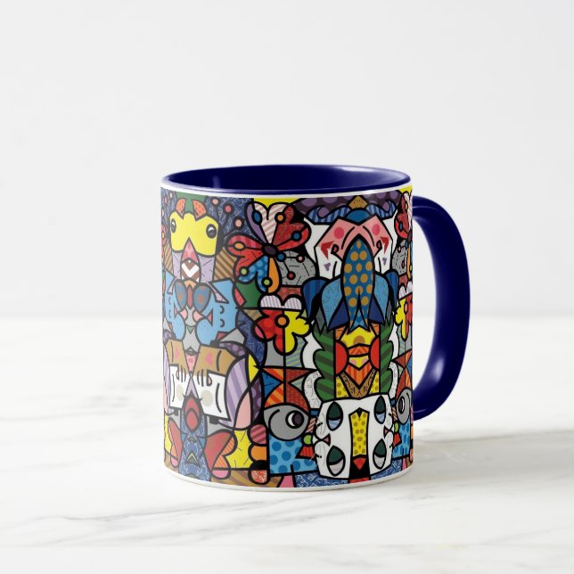 Taza abstract coffee mug (Anverso derecho)