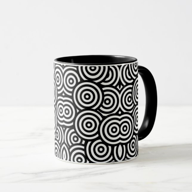Taza abstract color coffee mug (Anverso derecho)
