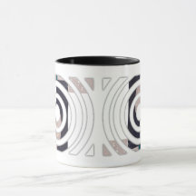 Abstract mug design