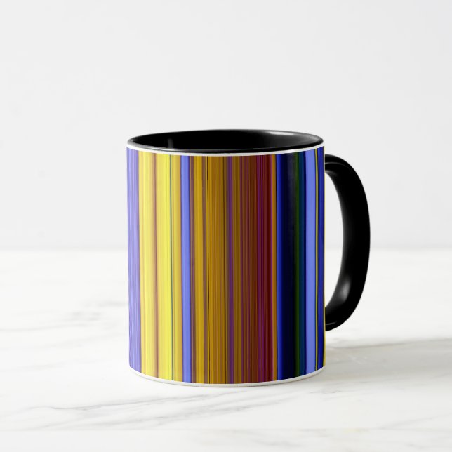 Taza Abstract Stripes Design 1 (Anverso derecho)