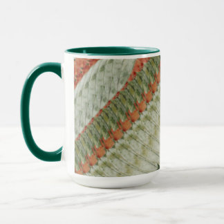 Taza abstracta de armonía con la naturaleza