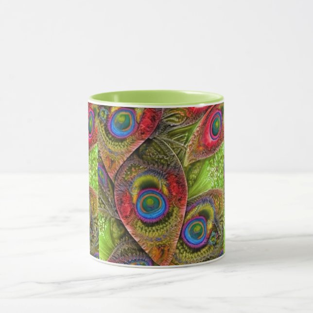 Taza abstracta de paisley (Centro)
