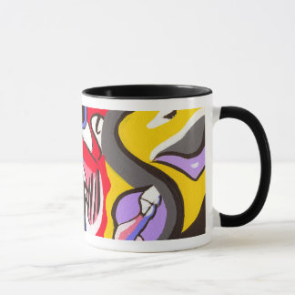 Taza abstracta del diseño