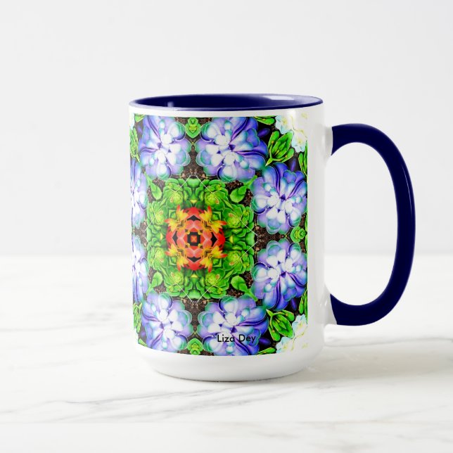Taza Abstracto botánico Mug (Derecha)
