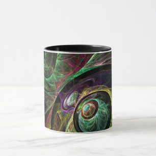 Taza Abstracto ocular Café Mug