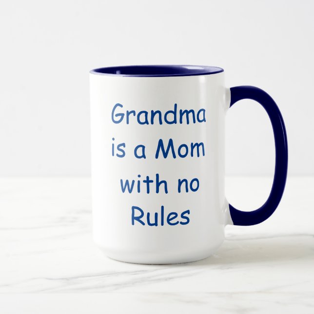 Taza Abuela abuela Café Tea Cup Mug (Derecha)