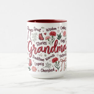 Taza Abuela Botánica Coqueta