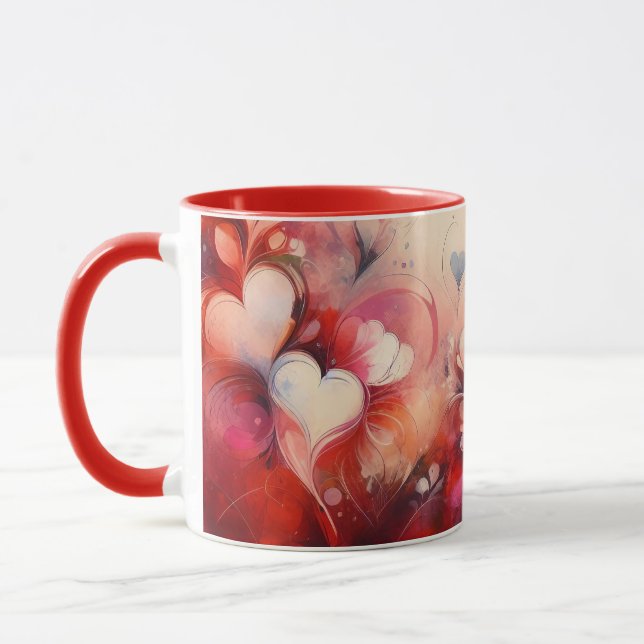 Taza Abuela Corazón de Amor Mug (Izquierda)