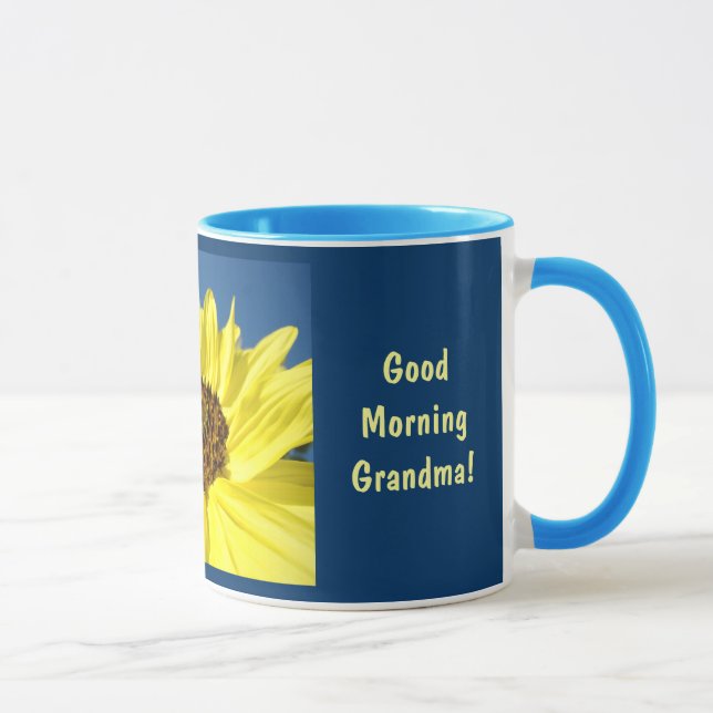 Taza ¡Abuela de la buena mañana del AMOR! Regalos de la (Derecha)