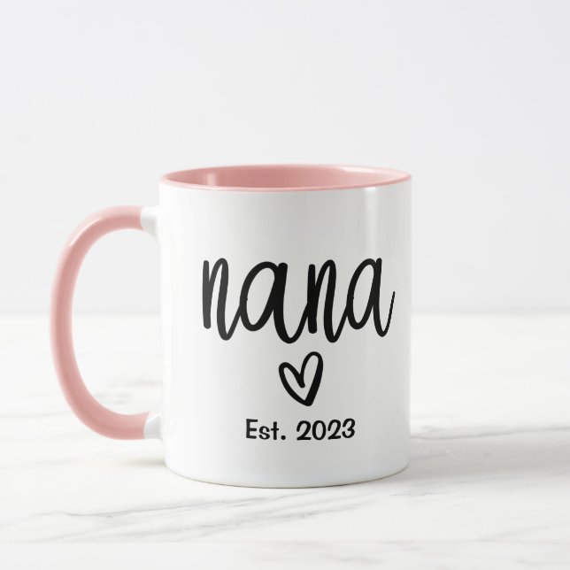 Taza Abuela Establecida, Primera Vez Abuela (Izquierda)