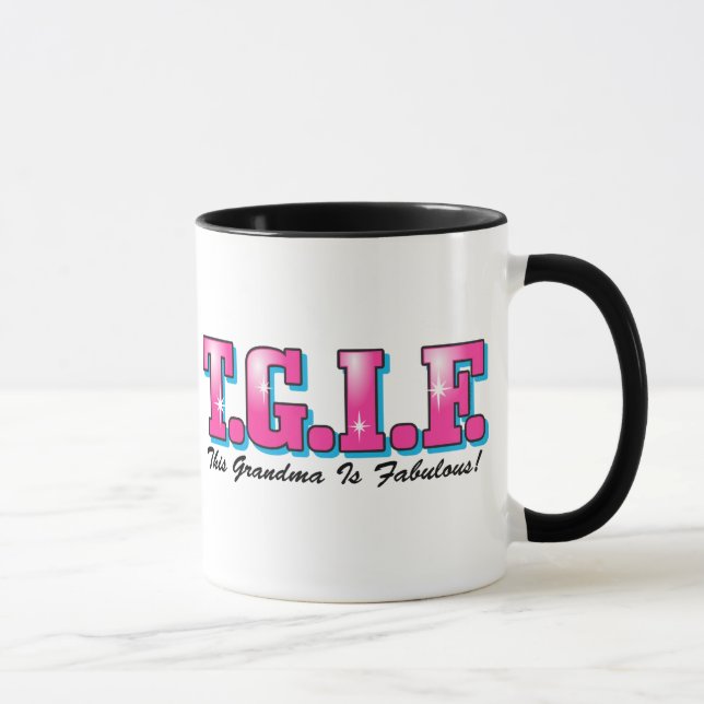 Taza Abuela fabulosa de TGIF (Derecha)