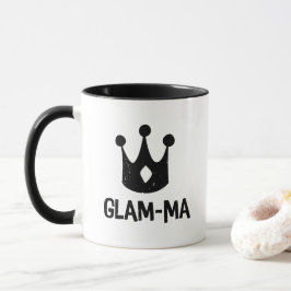 Taza Abuela negra de la abuela de Glamma de las