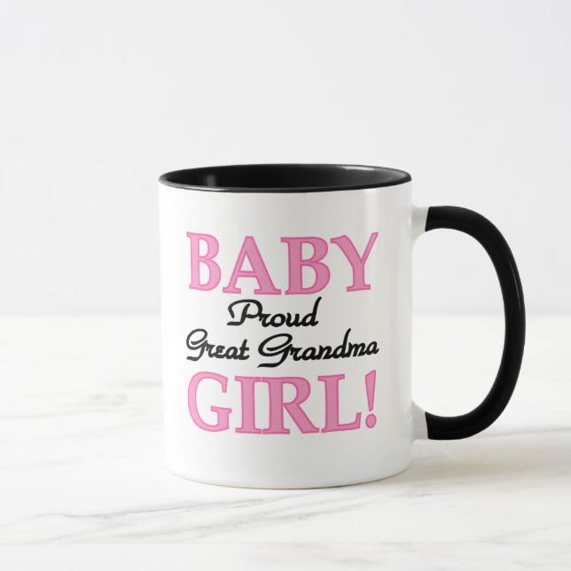 Taza Abuela orgullosa de la niña gran (Derecha)