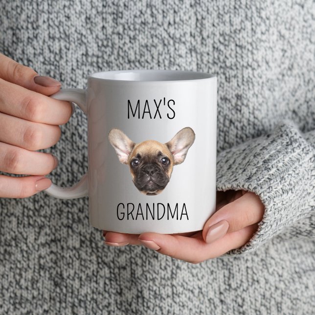 Taza Abuela Perro Graciosa Perro Amantes Dueños del Día (Subido por el creador)