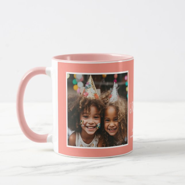 Taza Abuela Te ama 2 fotos Coral moderno C105 (Izquierda)