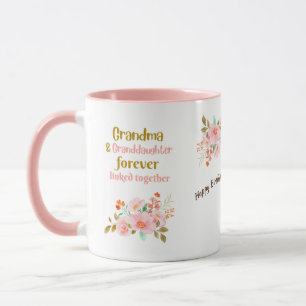 Taza Abuela y nieta para siempre vinculadas