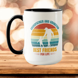 Taza Abuelo Abuelo Abuelo Los mejores amigos añaden un