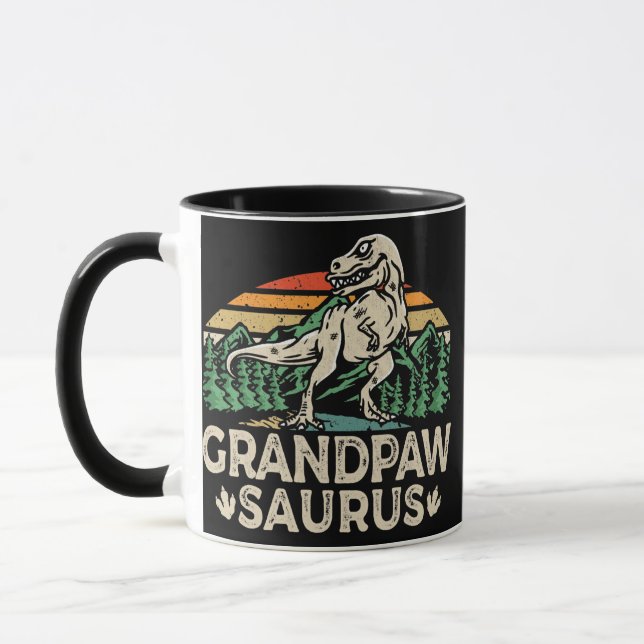 Taza Abuelo del abuelo de los dinosaurios Sauro (Izquierda)