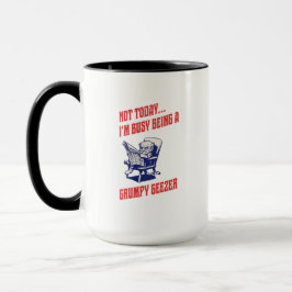 Taza Abuelo Gruñón Ocupado