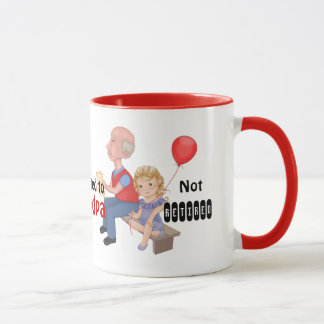 Taza Abuelo no jubilado promovido