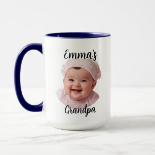 Taza Abuelo Personalizada con Rostro de Bebé - Reg