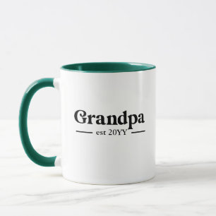 Taza Abuelo Personalizado fundado Abuelo Mug