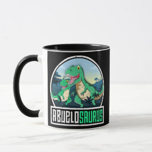 Taza Abuelosaurus T Rex Dinosaur Saurus Latino Abuelo