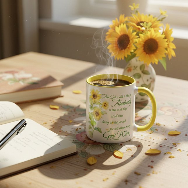 Taza Abundantes bendiciones (Subido por el creador)