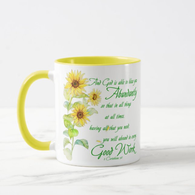 Taza Abundantes bendiciones (Izquierda)