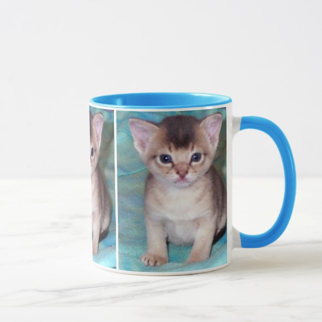Taza Abyssinian Kitten Mugs (Derecha)