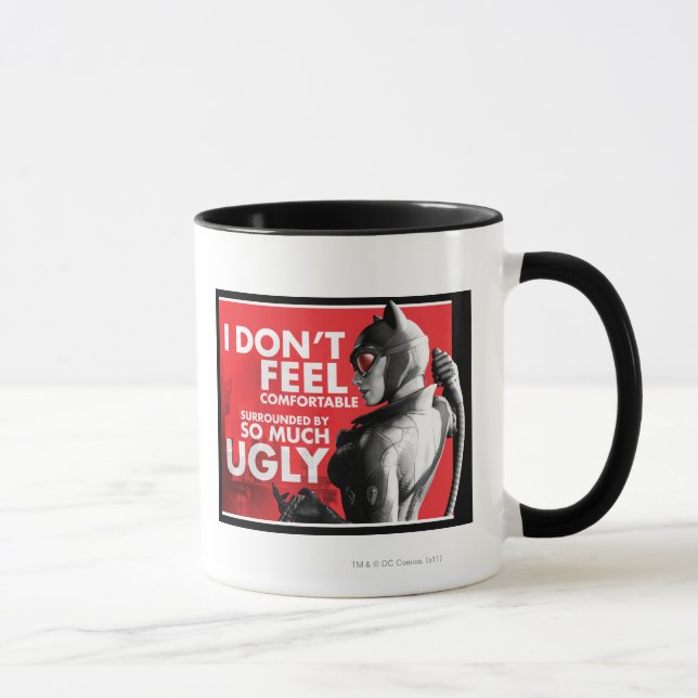 Taza AC Propaganda - Catwoman Uncomfortable (Derecha)