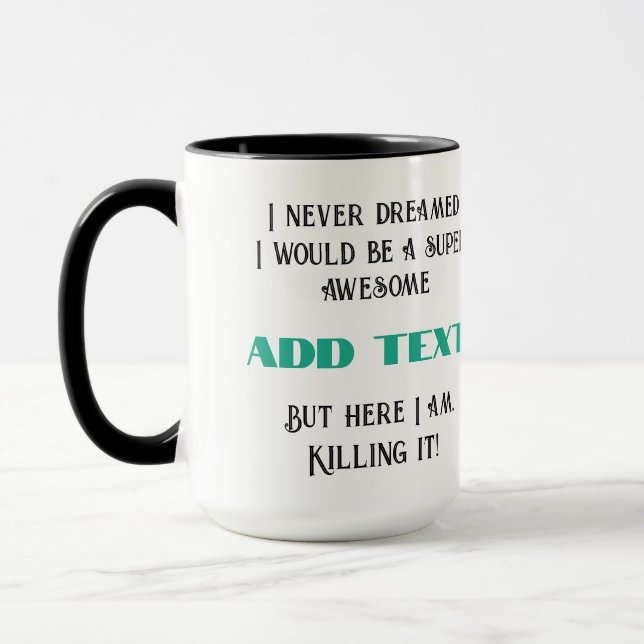 Taza Acá Lo Estoy Matando - Personalizado (Izquierda)