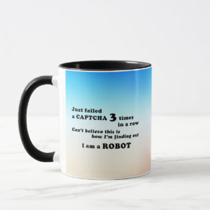 Taza Acabo de fallar un captcha 3 veces...