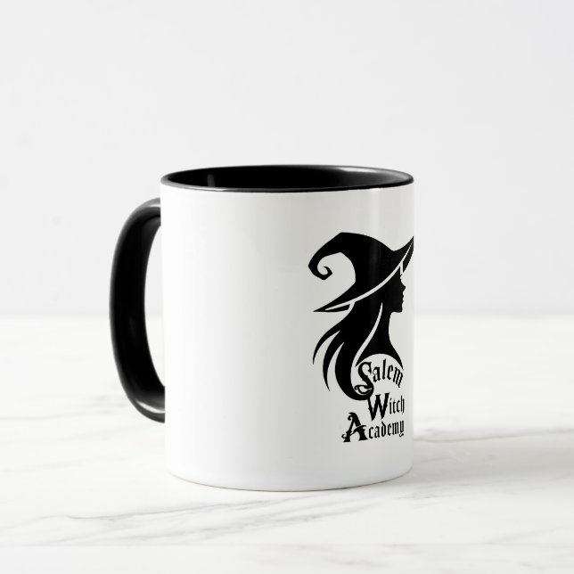 Taza Academia de Brujas de Salem Brujas Wiccanas de Hal (Anverso izquierdo)