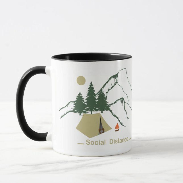 Taza Acampada divertida (Izquierda)
