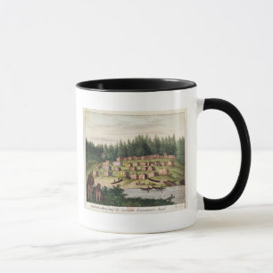 Taza Acampamento indio en la isla de Quadra