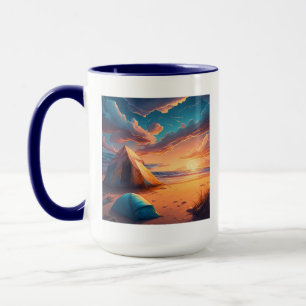Taza Acampar al amanecer